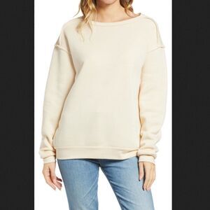 Treasure & Bond Cozy Pullover Sweatshirt Size Small‎
